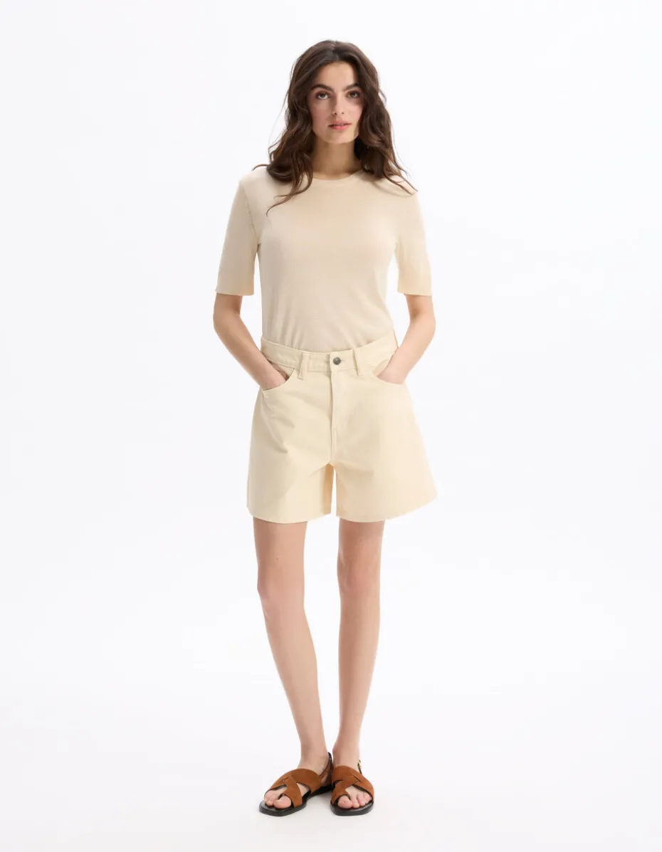 Platte shorts - beige