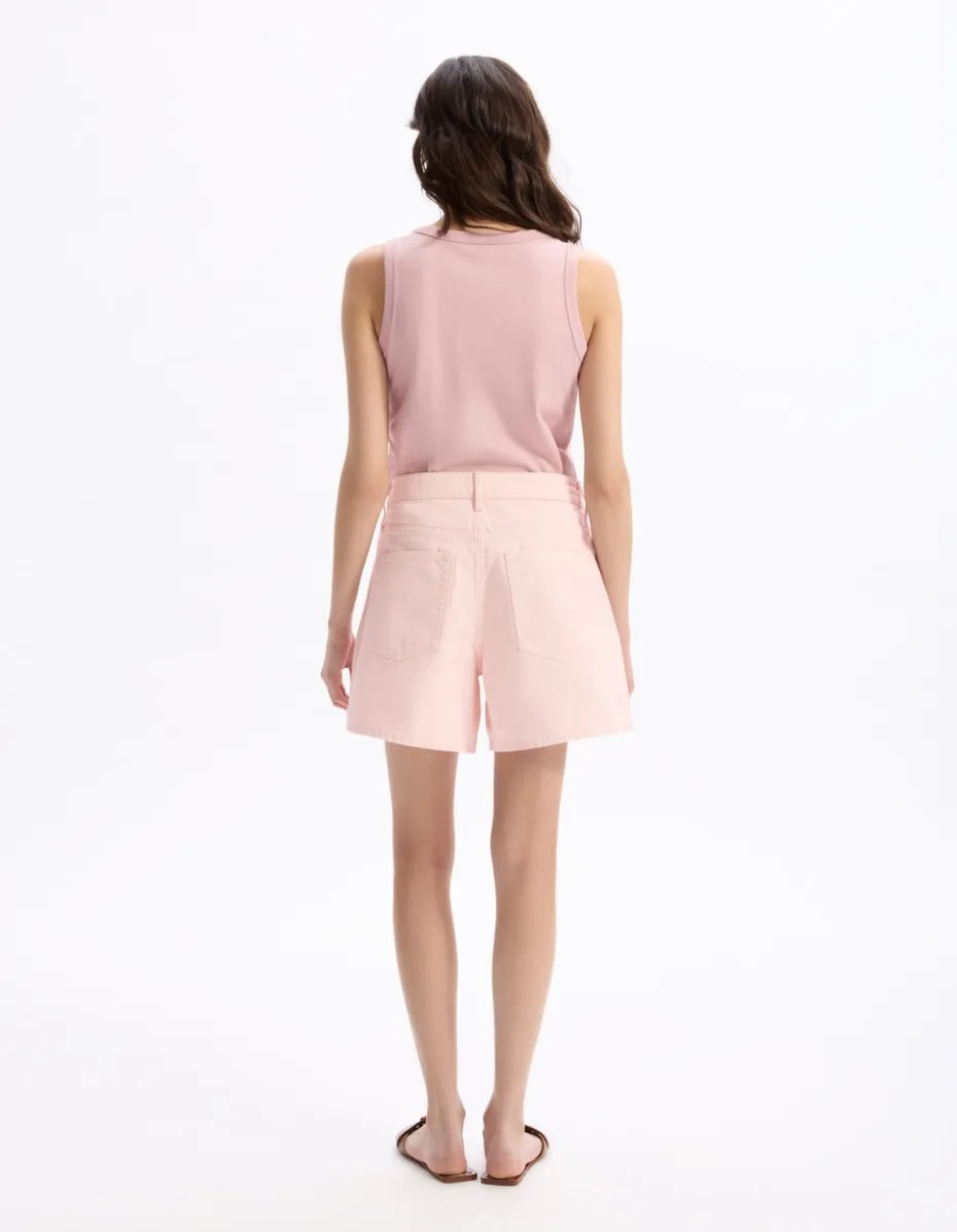 Platte shorts - roze