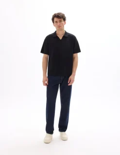 Polo boxy 100% katoen milano - zwart