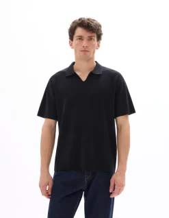 Polo boxy 100% katoen milano - zwart