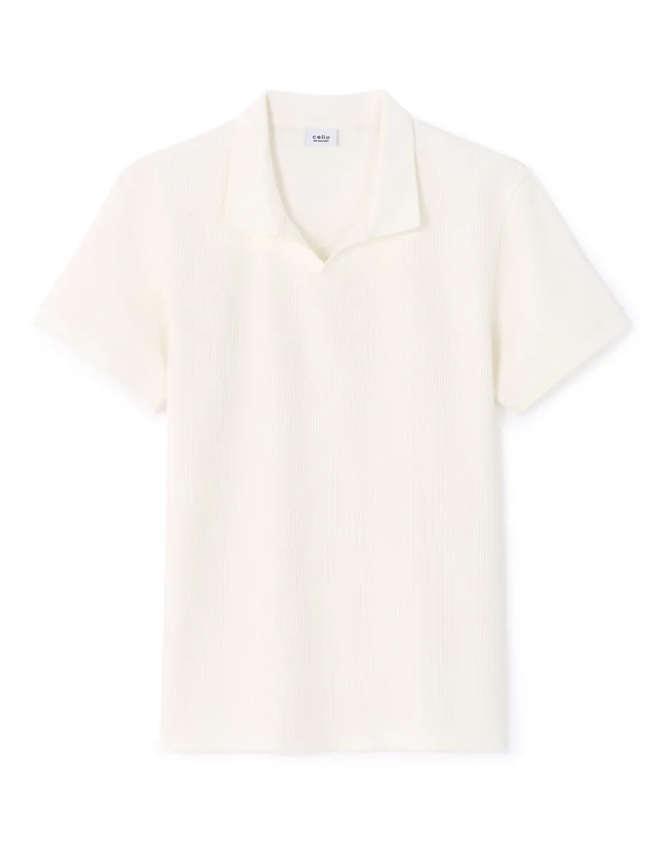 Polo regular 100% katoen - beige