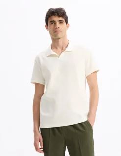Polo regular 100% katoen - beige