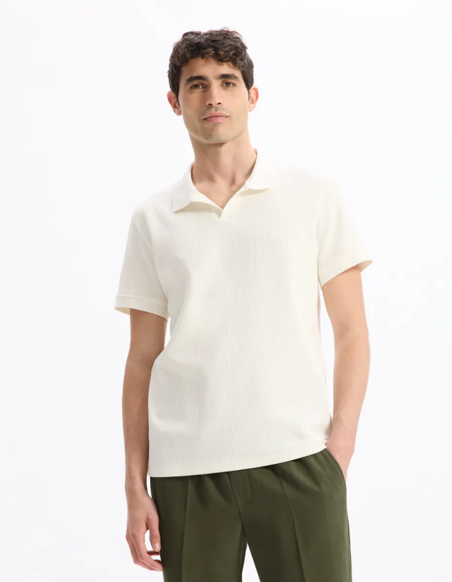 Polo regular 100% katoen - beige
