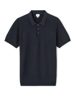 Polo regular 100% katoen - marine
