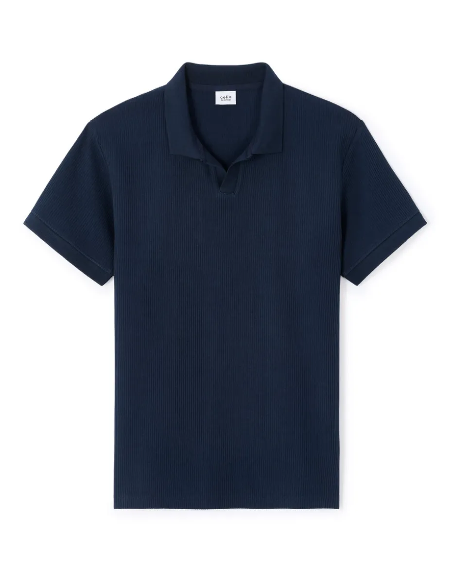 Polo regular 100% katoen - marine