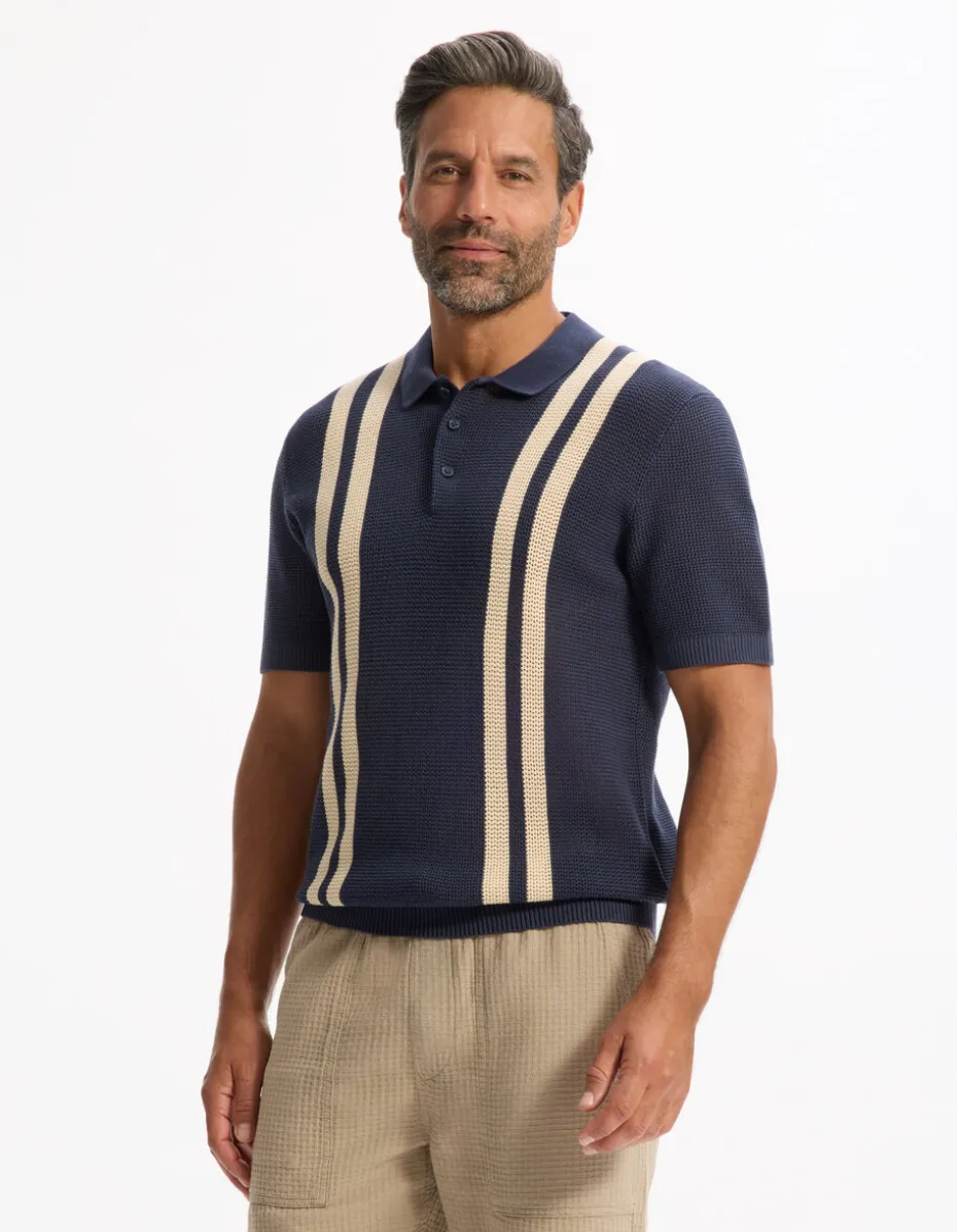Polo regular 100% katoen - marine
