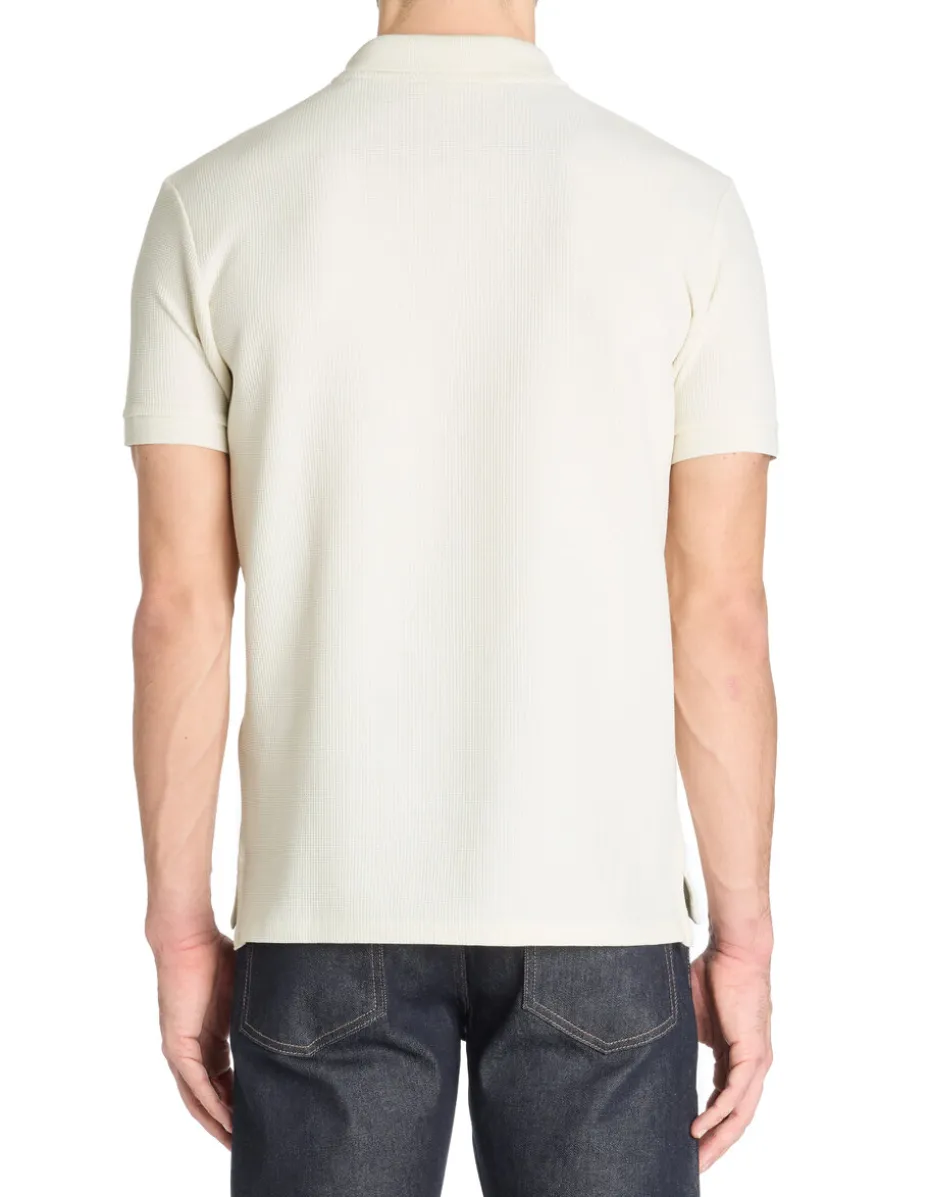 Polo regular 100% katoen stretch - beige