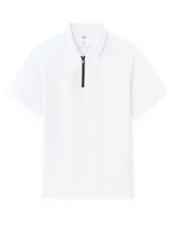 Polo regular Coolmax - wit
