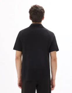 Polo Regular Fit Coolmax - Zwart