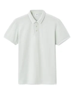 Polo regular katoenmix - groen