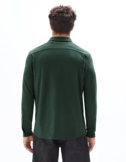 Poloshirt Regular fit Piqué - Donkergroen