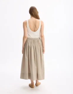 Poplin petticoat - beige