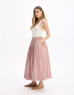 Poplin petticoat - paars