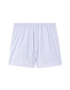 Pyjama boxershort 100% katoen - wit