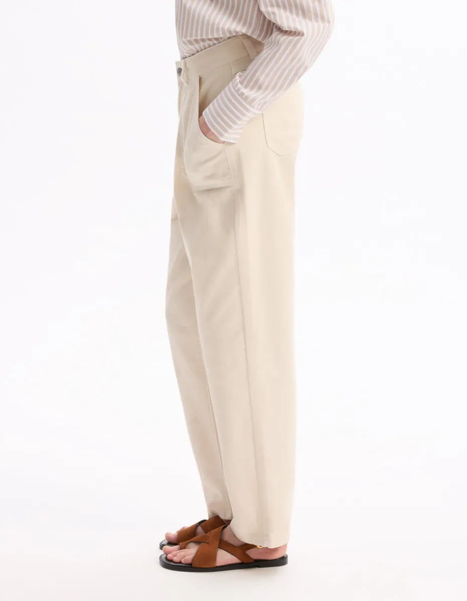 Rechte broek - beige