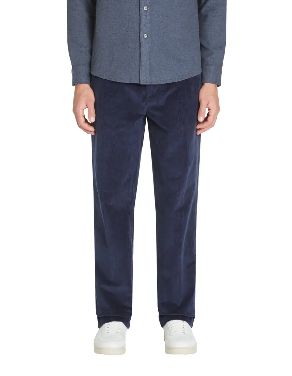 Rechte broek - marine