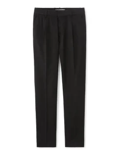 Rechte chinobroek TENCEL™ Lyocell - zwart
