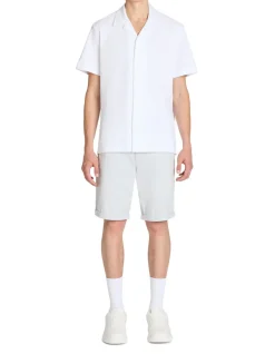 Regular fit jersey shirt - wit
