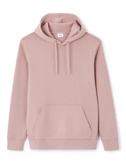 Regular hooded sweatshirt 100% katoen - paars