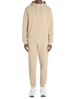 Regular hooded sweatshirt 100% katoen - beige