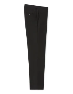 Regular stretch pantalon - zwart