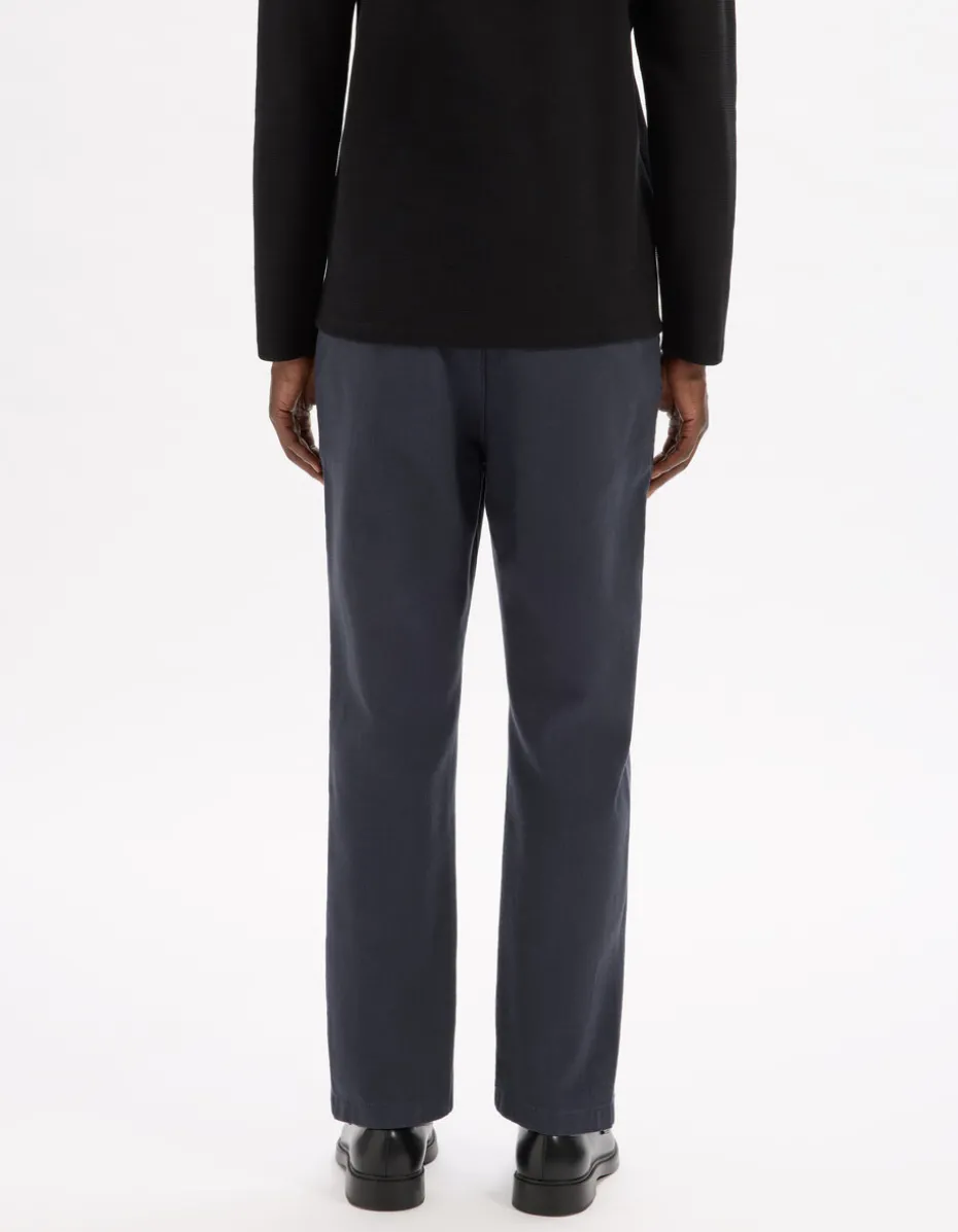 Relaxed pantalon 100% katoen - marine