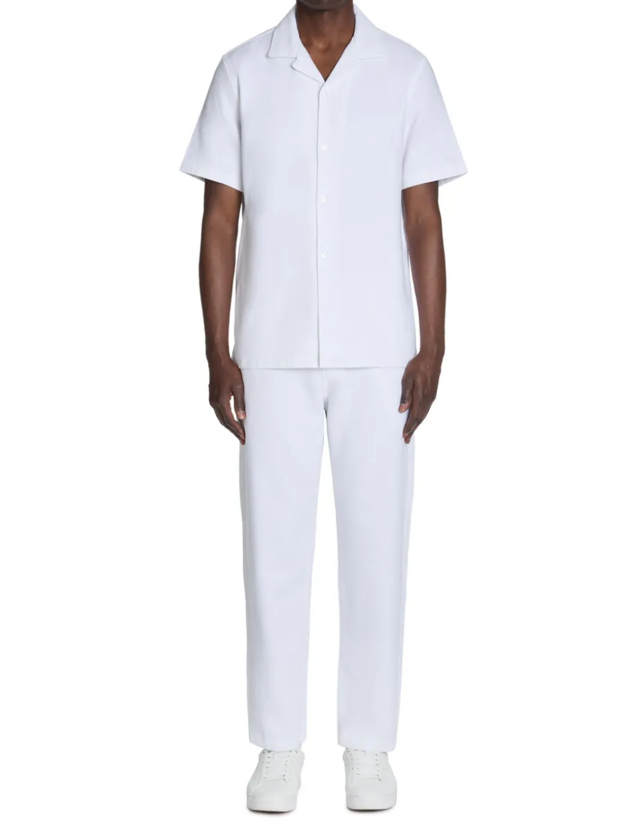 Relaxed pantalon 100% katoen - beige