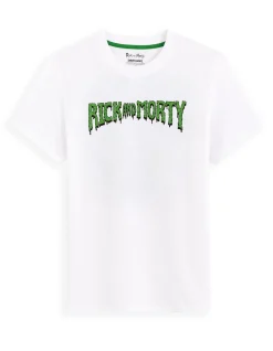 Rick en Morty - Witte T-shirt