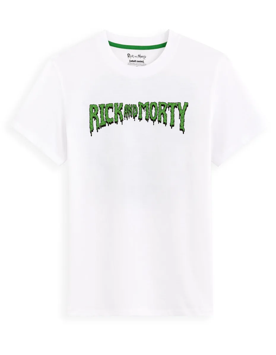 Rick en Morty - Witte T-shirt