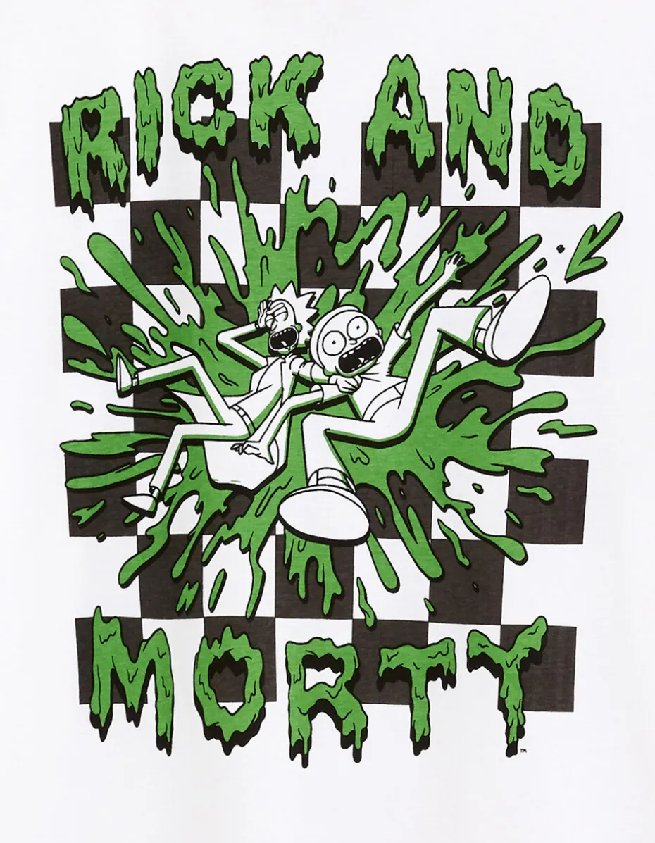Rick en Morty - Witte T-shirt