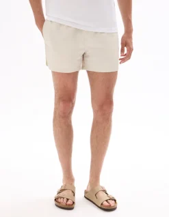 Saint-Tropez - Effen beige zwempak