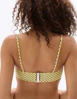 Saint-Tropez - gele bandeau top