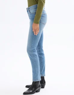 Slim jeans - vervaagd blauw
