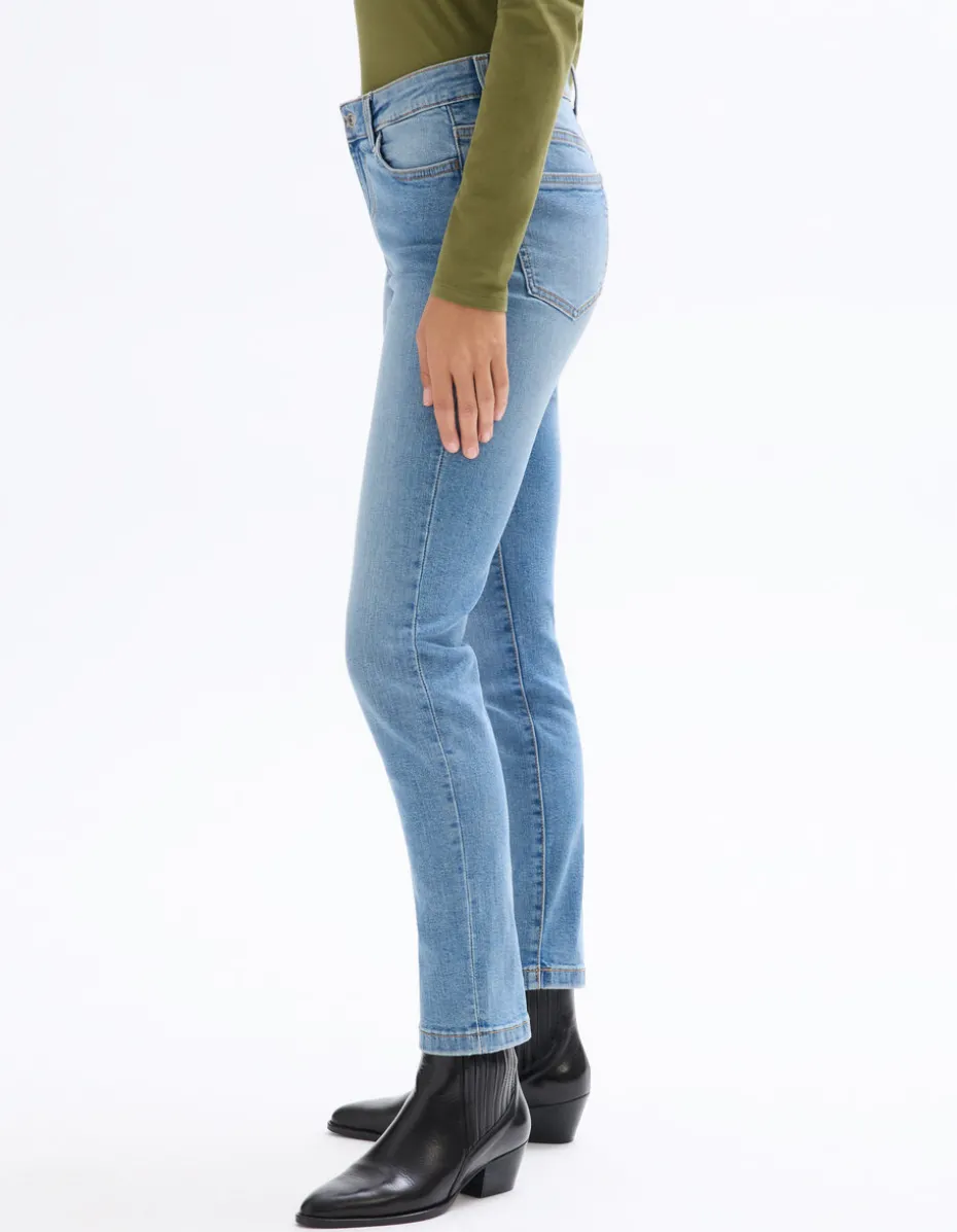 Slim jeans - vervaagd blauw