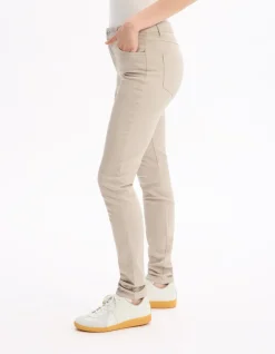 Slim ultrastretch broek - beige