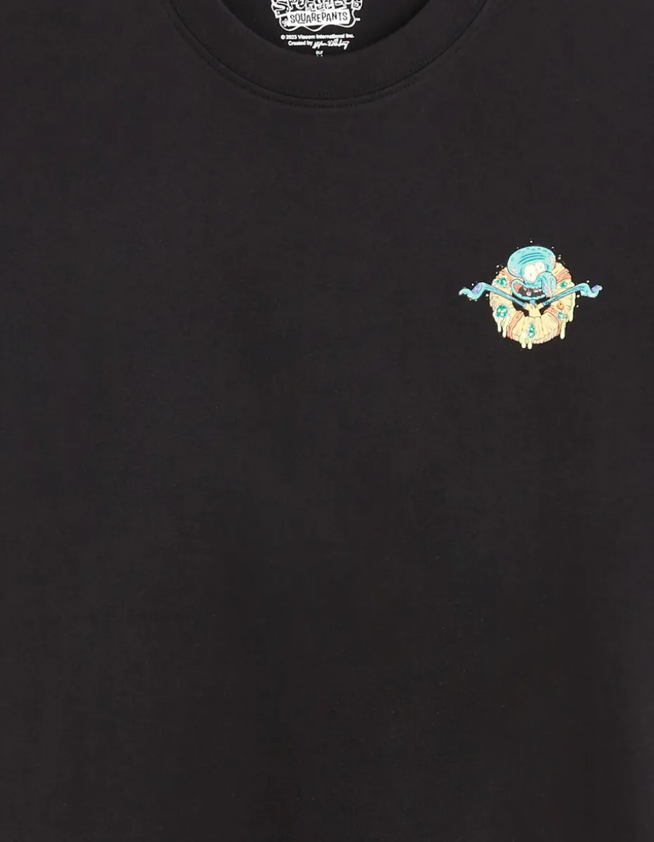 Sponge Bob - Zwart T-shirt