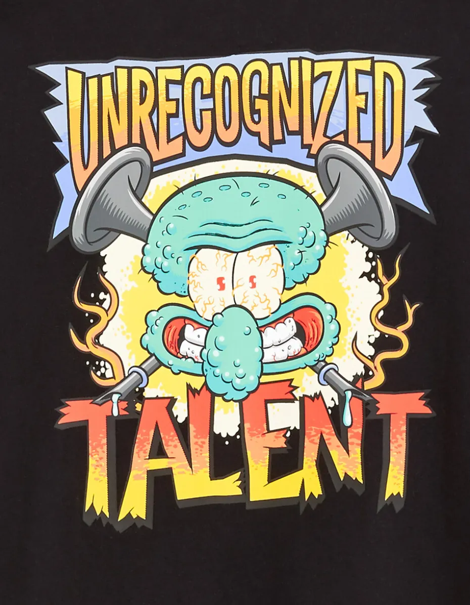 Sponge Bob - Zwart T-shirt
