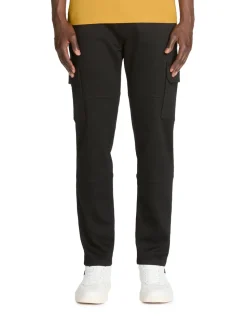 Straight cargo broek - zwart