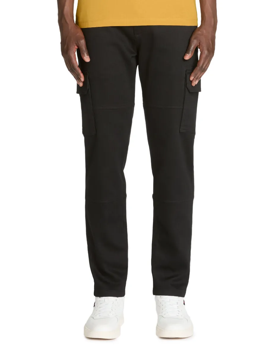 Straight cargo broek - zwart