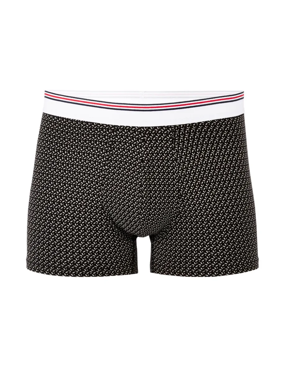 Stretch katoenen boxer - zwart
