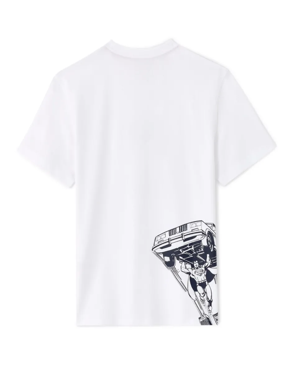 Superman - T-shirt wit en zwart