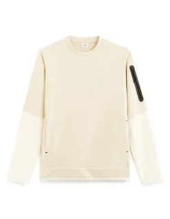 Sweater met ronde hals - ecru