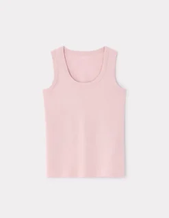 Tanktop van biologisch katoen - roze