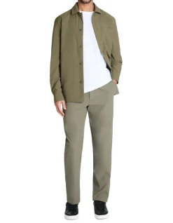 Technisch overshirt 1 zak - khaki