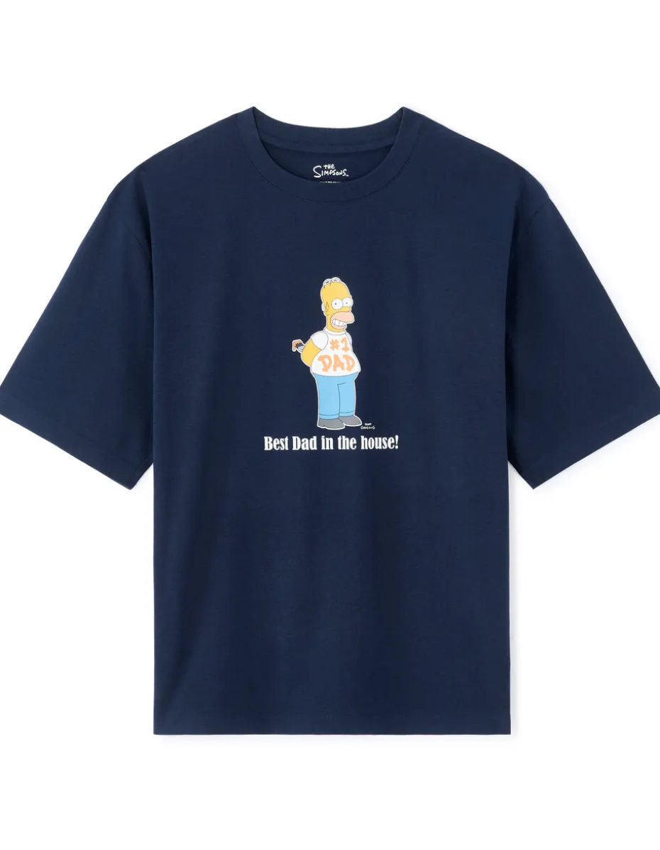 The Simpson - Marineblauw T-shirt