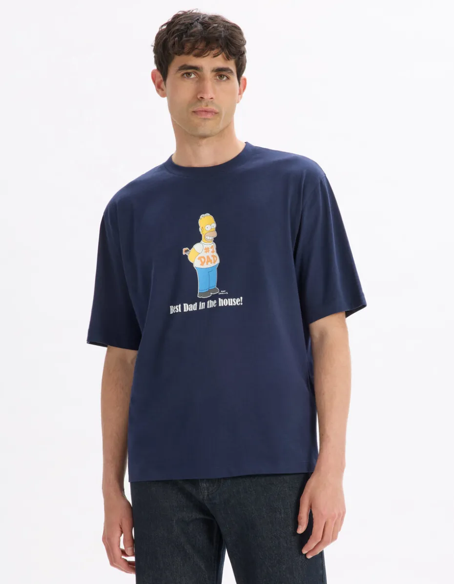 The Simpson - Marineblauw T-shirt