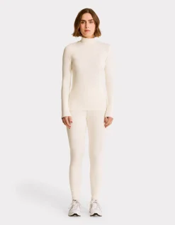 Thermisch coltrui t-shirt - ecru