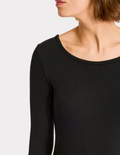 Thermisch T-shirt met lange mouwen - zwart