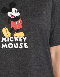 T-shirt met MICKEY-print - grijs