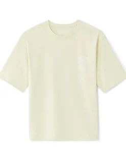T-shirt oversized ronde hals 100% katoen - groen